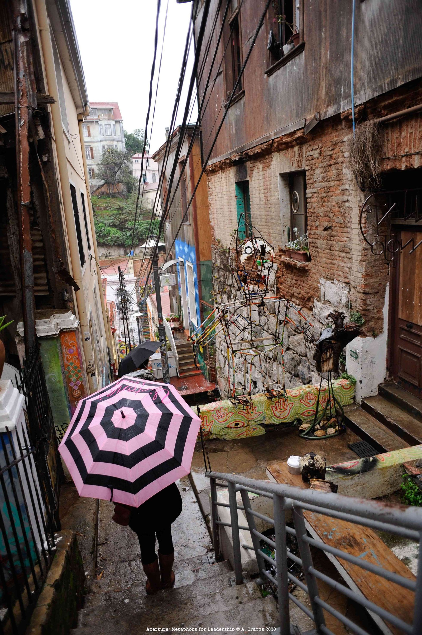 Valparaiso Stairs Chile 2016