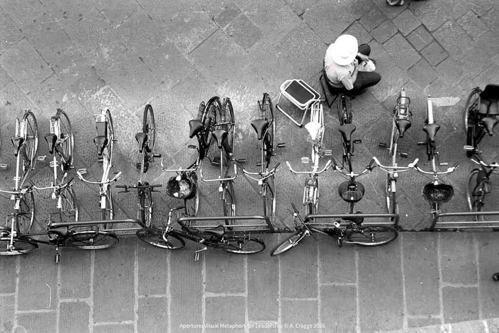 Bicycles Florence Italy 1997