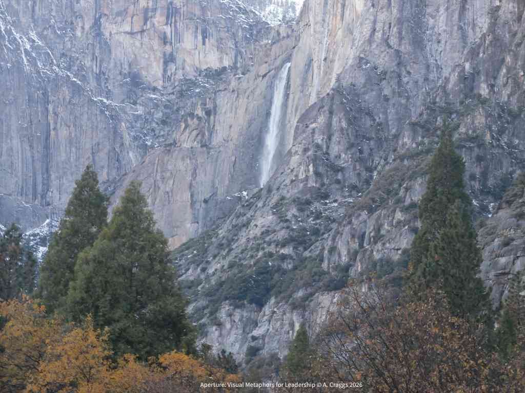 Waterfall Yosemite USA 2016